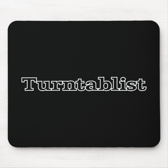 Tapis De Souris Turntablist (Devant)