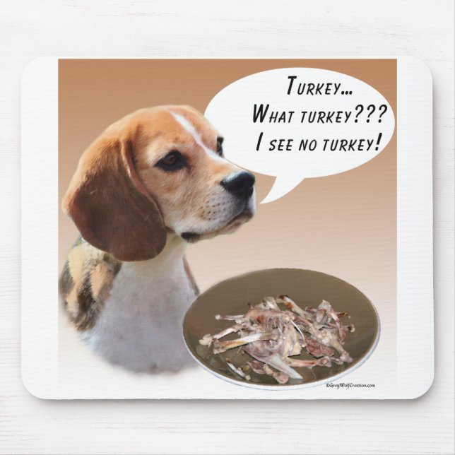 Tapis De Souris Turquie beagle (Devant)