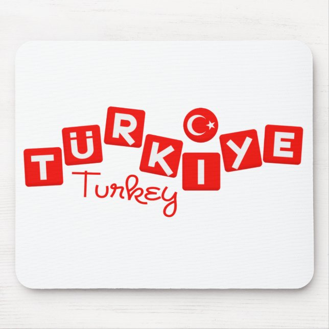 Tapis De Souris TURQUIE mousepad - personnaliser (Devant)