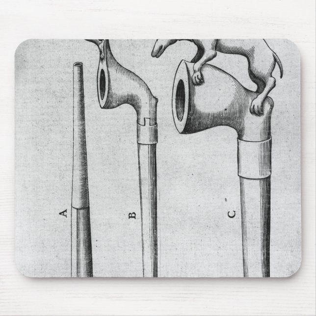 Tapis De Souris Tuyaux de tabagisme (Devant)