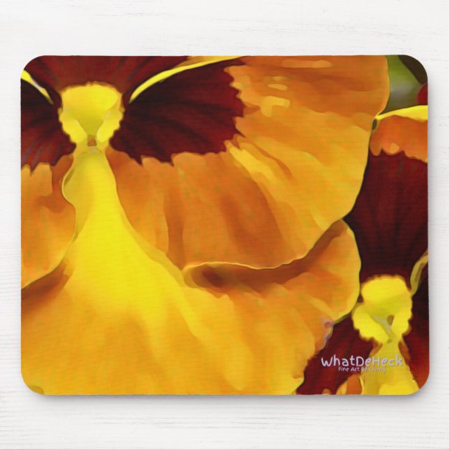 Tapis De Souris Twin Pansy (Devant)