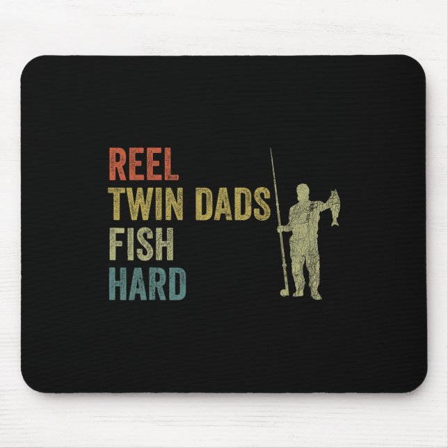 Tapis De Souris Twin Papa Fishing (Devant)