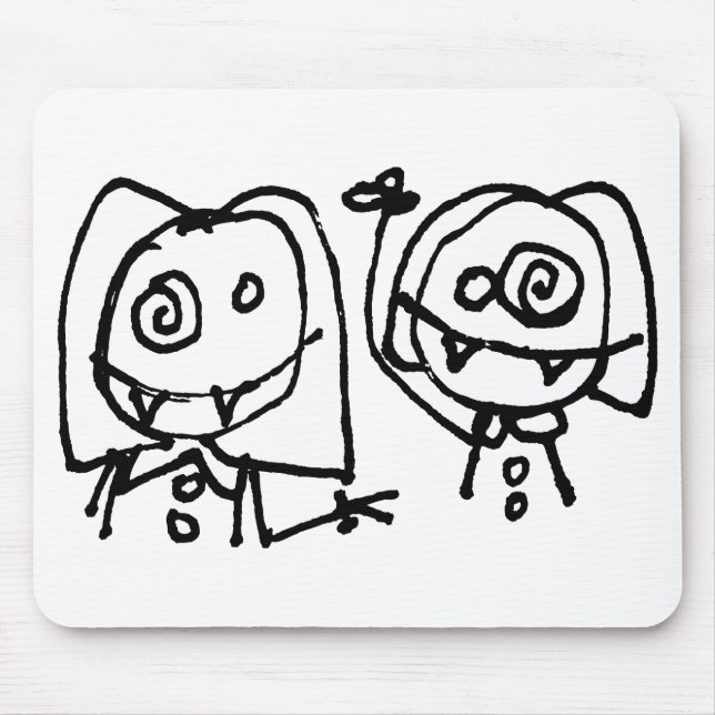 Tapis De Souris Twitarded dirige juste Mousepad (Devant)