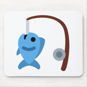 Tapis De Souris Twitter emoji - Fishing