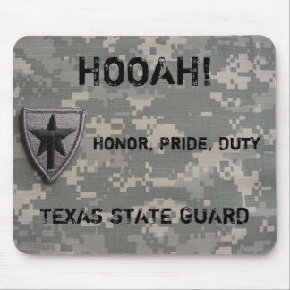 Tapis De Souris TXSG HOOAH ! , Honneur, fierté, devoir, - mousepad