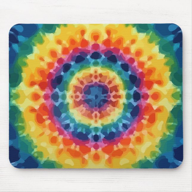 Tapis De Souris Tye-Dye-4 Mousepad (Devant)