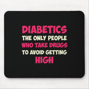 Tapis De Souris Type 1 Diabète Mère Mère T1d Sensibilisation au di