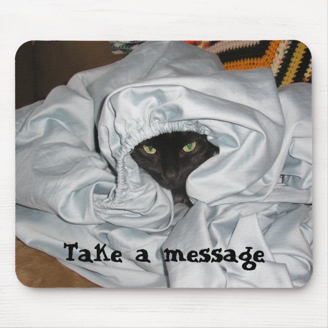 Tapis De Souris Type dans le lit - mousepad (Devant)