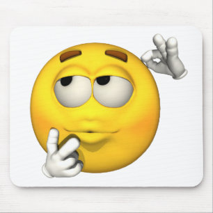 Tapis De Souris Type d'émotion - Mousepad de pensée