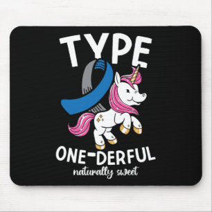 Tapis De Souris Type One Derful Naturellement Sucré Diabète