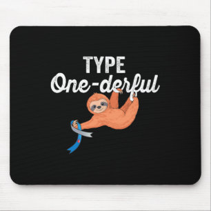 Tapis De Souris Type Onederry paresseux mignon paresseux Type 1 Di