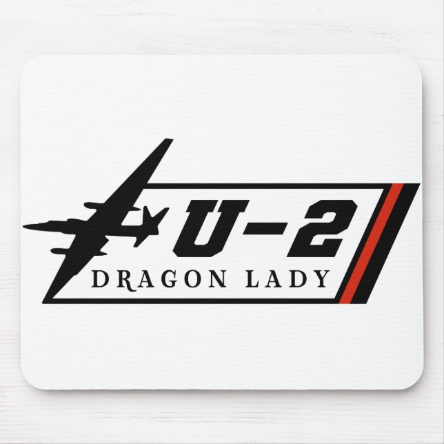 Tapis De Souris U2 Dragon Lady avion espion (Devant)