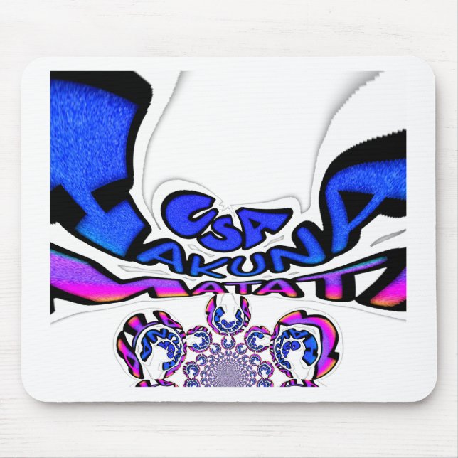 Tapis De Souris U.S.A belle conception de devis extraordinaire (Devant)