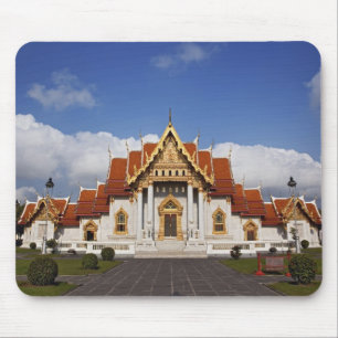 Tapis De Souris Ubosot Hall ou Bot, Wat Benchamabophit, Bangkok,
