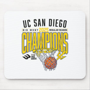 Tapis De Souris Uc San Diego Tretons 2025 Saison Régulière Basketb