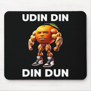 Tapis De Souris Udin Din Din Dun Italien Brainrot Meme Udindind