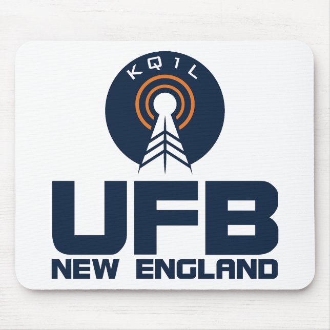 Tapis de souris UFB Nouvelle-Angleterre (Devant)