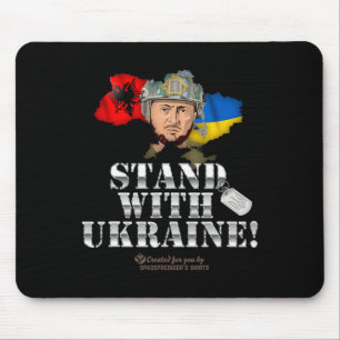 Tapis De Souris Ukraine Alnia Volodymyr Zelenskyy Soutenez L'Ukrai