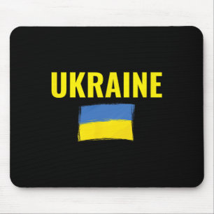 Tapis De Souris Ukraine Drapeau ukrainien Ukrainiens