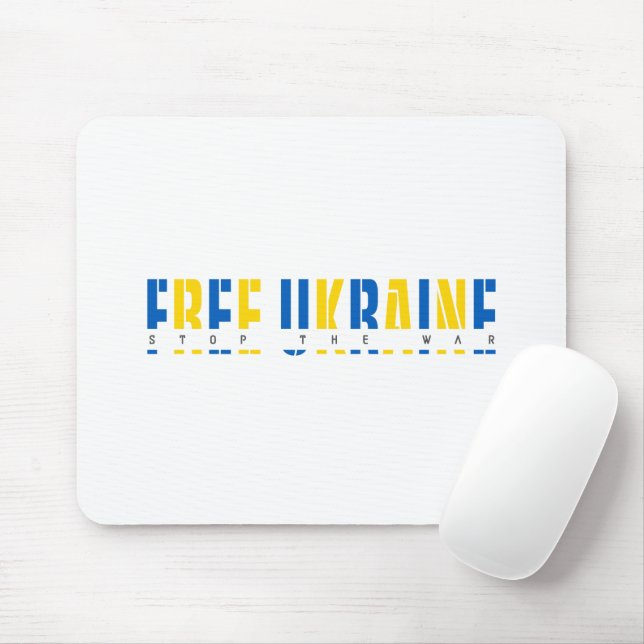 Tapis De Souris Ukraine libre (Avec souris)