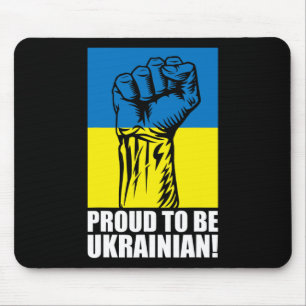 Tapis De Souris Ukraine Ukrainiens Ukrainien Kiev Trysub Drapeau 1