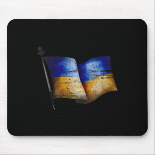 Tapis De Souris Ukraine vintage Soutenez l'Ukraine Soutenez l'Ukra