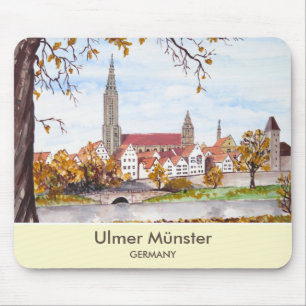Tapis De Souris Ulm Minster Allemagne Tableau de Farida Greenfield