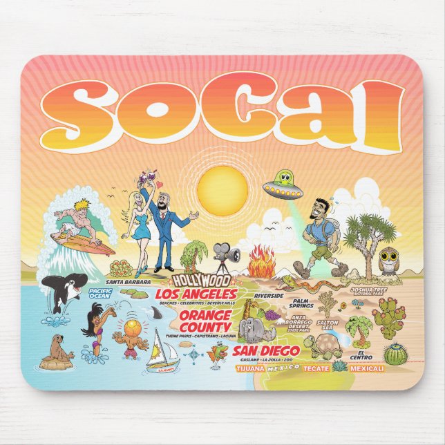 Tapis de souris Ultimate SoCal (Devant)