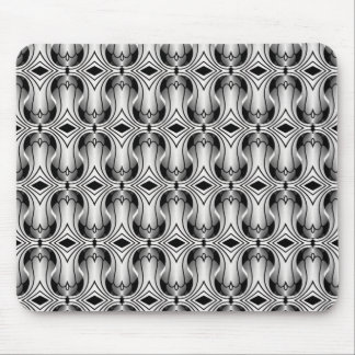 Tapis De Souris Ultramod Art Déco Mousepad, Argent