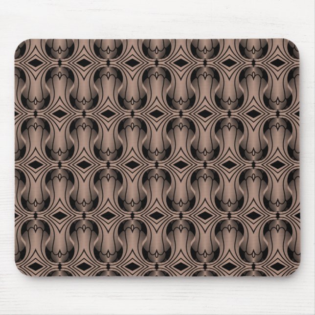 Tapis De Souris Ultramod Art Déco Mousepad, Latte (Devant)