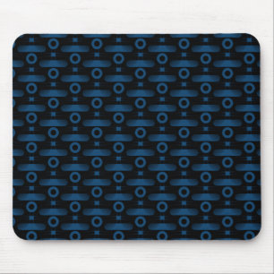 Tapis De Souris Ultramoderne Abstrait Mousepad, Royal Blue