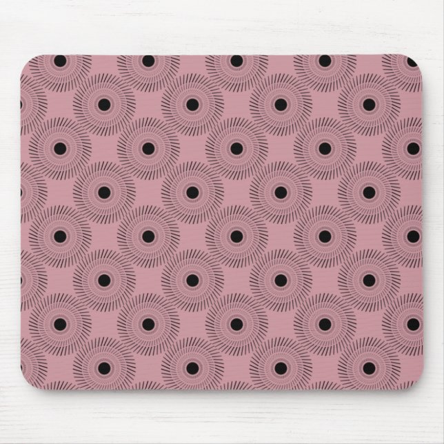 Tapis De Souris Ultramoderne charme Mousepad, rose (Devant)