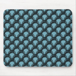 Tapis De Souris Ultramoderne Glamor Mousepad, Bleu clair