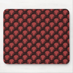 Tapis De Souris Ultramoderne Glamor Mousepad, Rouge foncé