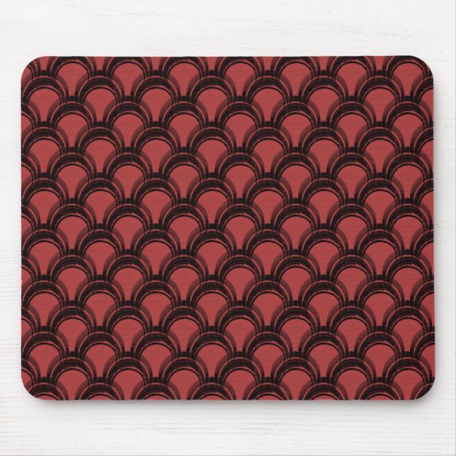 Tapis De Souris Ultramoderne Glamor Mousepad, Rouge foncé (Devant)