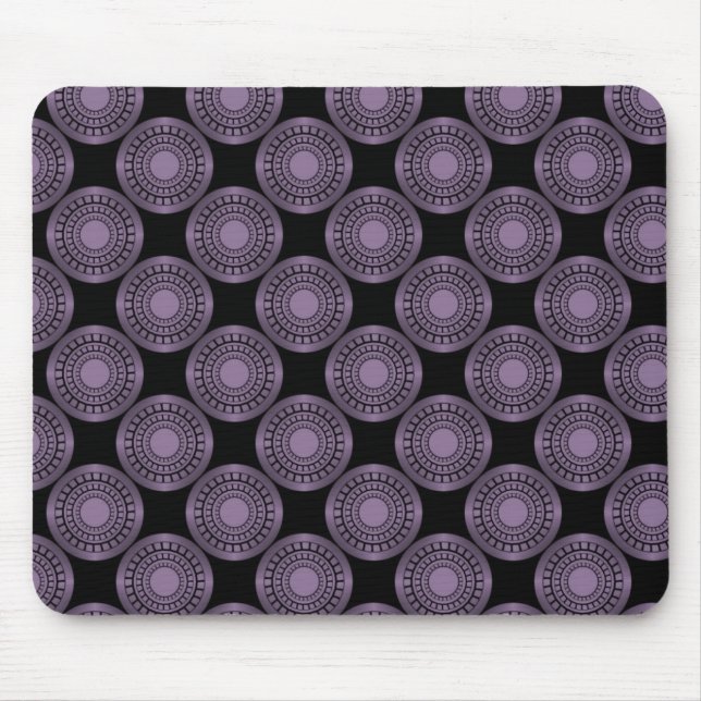 Tapis De Souris Ultramoderne Perfection Mousepad, Violet (Devant)
