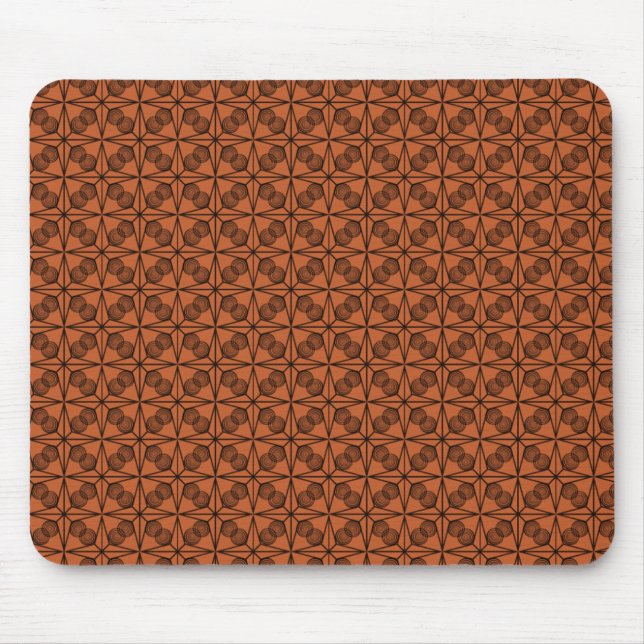 Tapis De Souris Ultramoderne Retro Mousepad, cuivre (Devant)