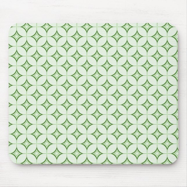 Tapis De Souris Ultramoderne Sophistication Mousepad, Kelly Green (Devant)