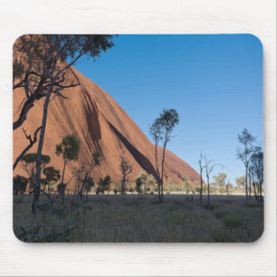 Tapis De Souris uluru et plaine désertique