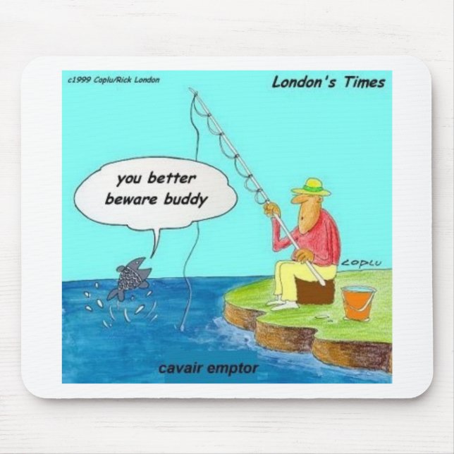 Tapis De Souris un acheteur de caviar zazzle (Devant)