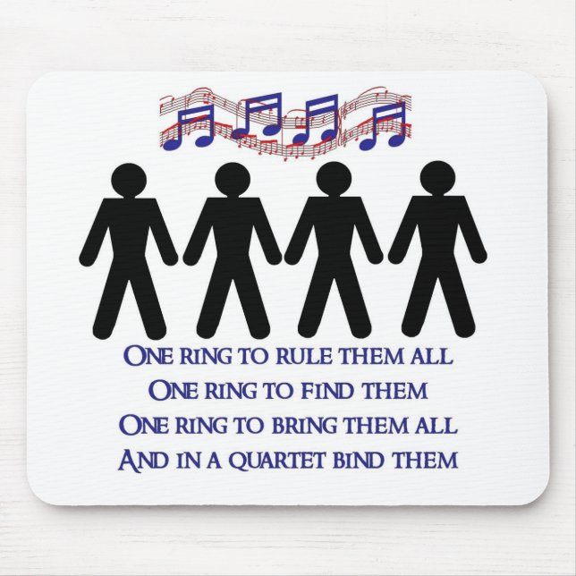 Tapis De Souris Un anneau (Devant)