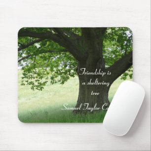 Tapis De Souris Un arbre refuge-avec citation