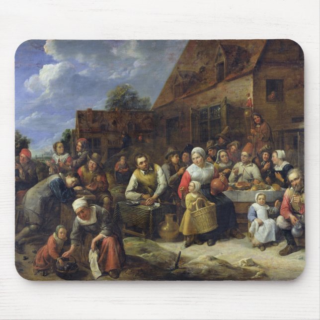 Tapis De Souris Un banquet de village (Devant)