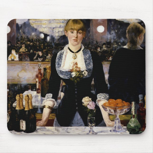 Tapis De Souris Un bar aux Folies-Bergere (Devant)