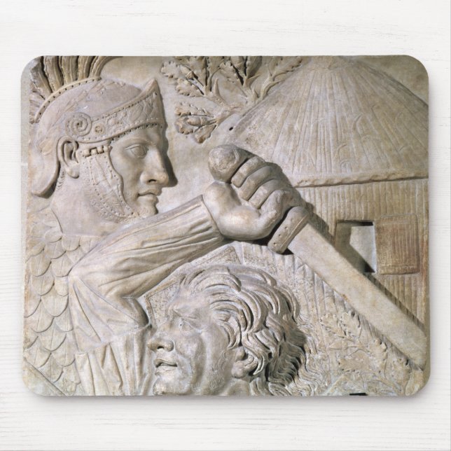 Tapis De Souris Un barbare combattant un légionnaire romain (Devant)