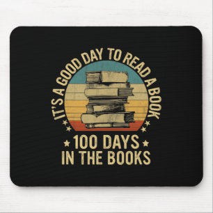 Tapis De Souris Un Bon Jour Pour Lire Un Livre Amateurs 100 Jours