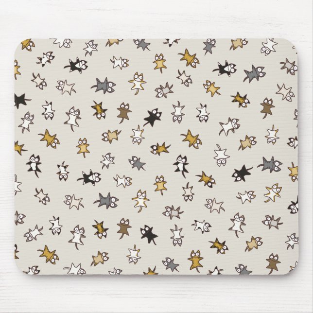 Tapis De Souris Un bon nombre de chats (Devant)