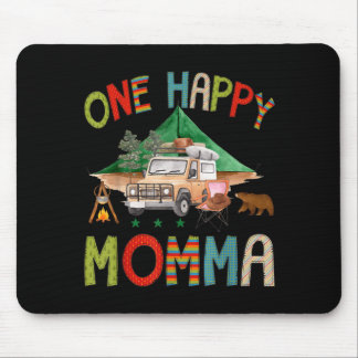 Tapis De Souris Un campeur de maman heureux 1er anniversaire garço