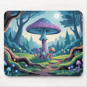 Tapis De Souris Un champignon violet
