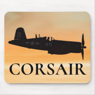 Tapis De Souris Un chasseur Vought F4U Corsair